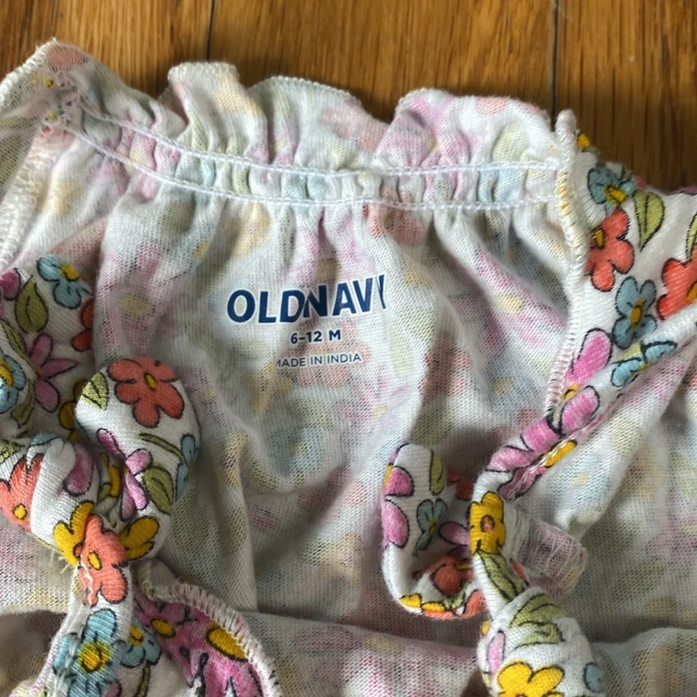 Old Navy Floral Bubble Romper